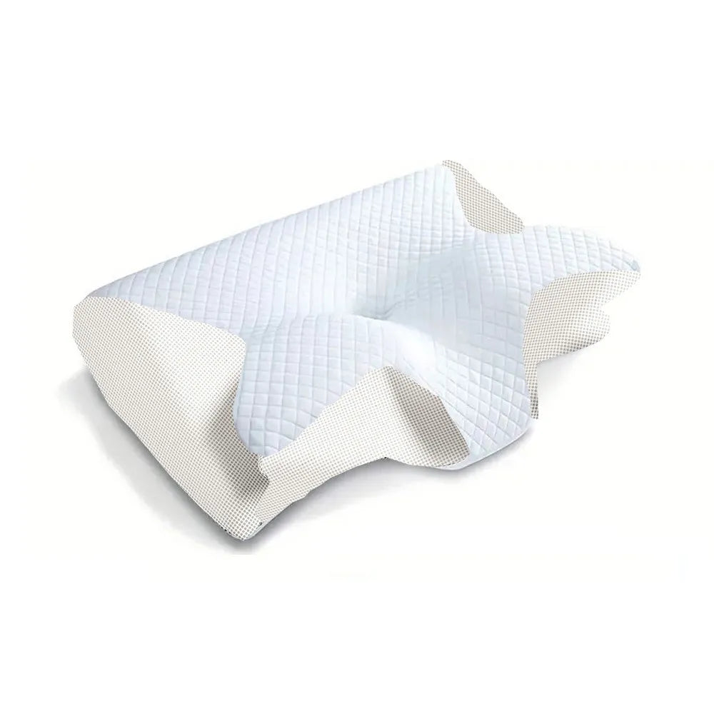 Ergonomic pillow case cover in Grey