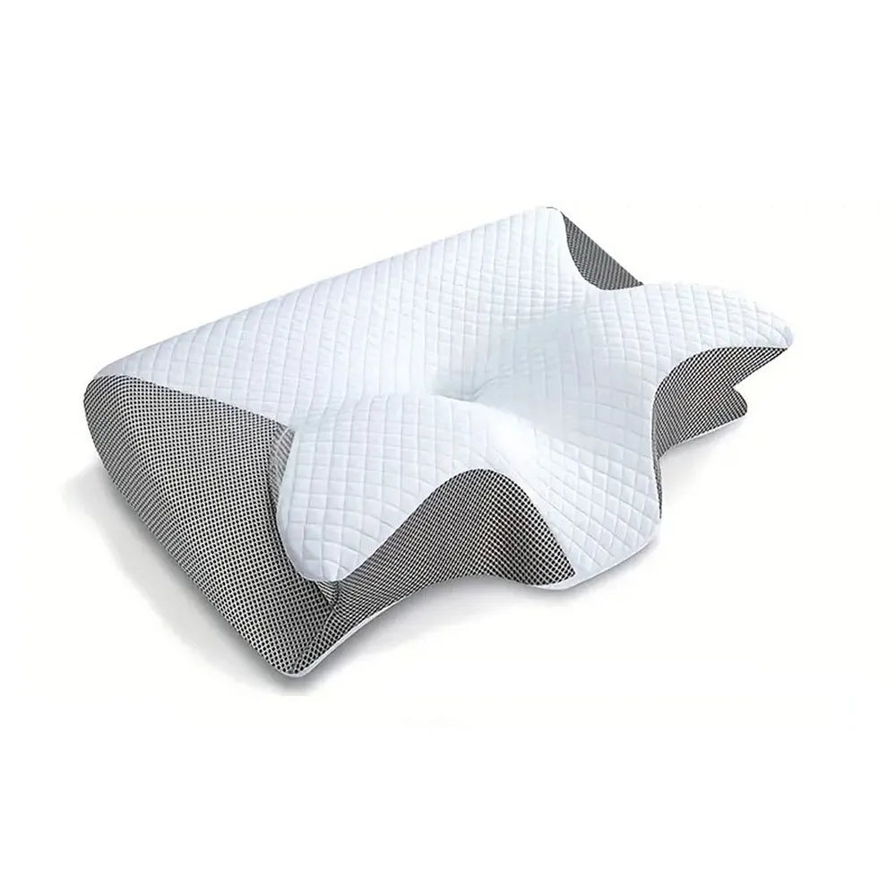 Ergonomic pillow case cover in Light Grey