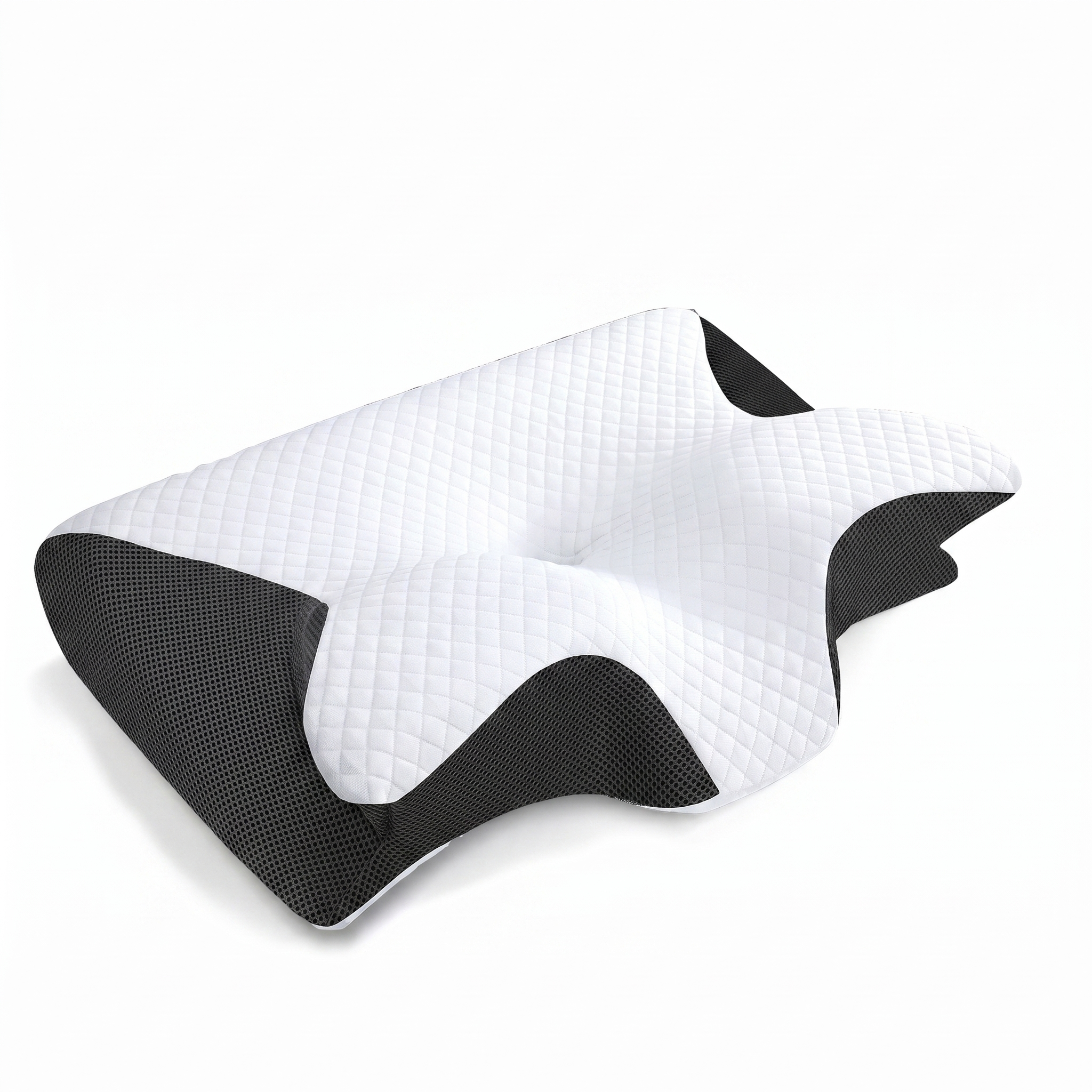 SnoozeLab Ergonomic Pillow Couples 2-Pack