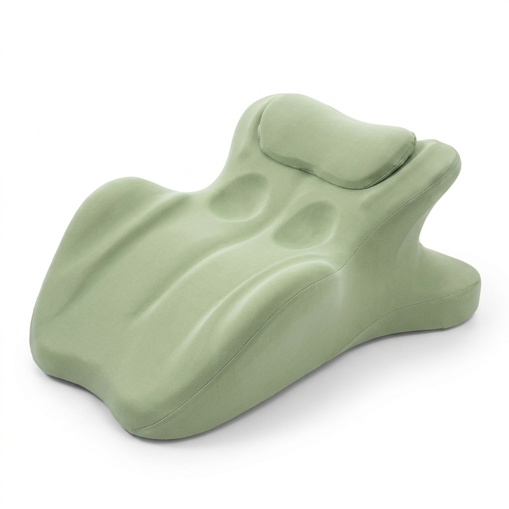Support wedge cushion - fruit green