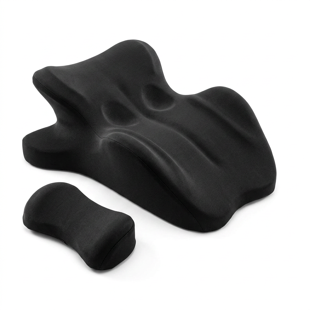 Support wedge with detachable pillow