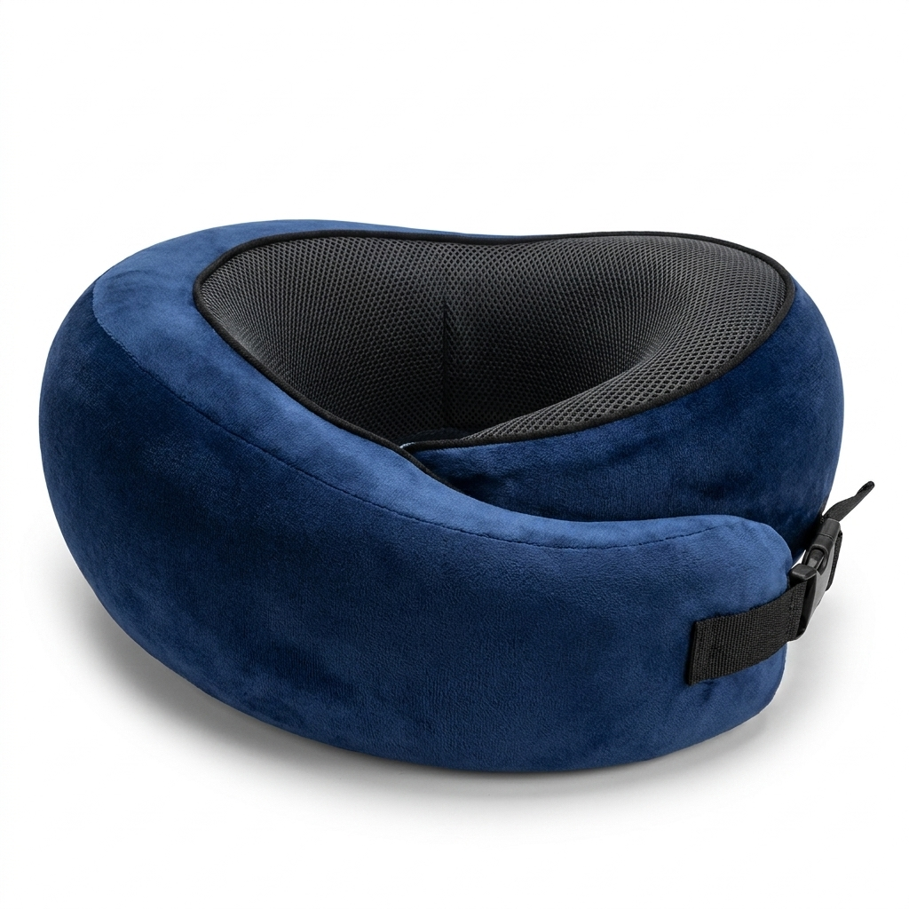 Travel neck pillow - navy