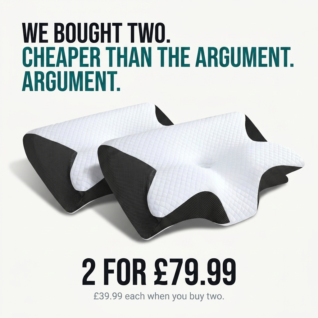 The Ergonomic Pillow — Original SnoozeLab™